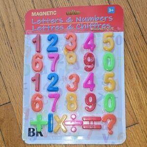 Magnetic Colorful Numbers & Symbols Set